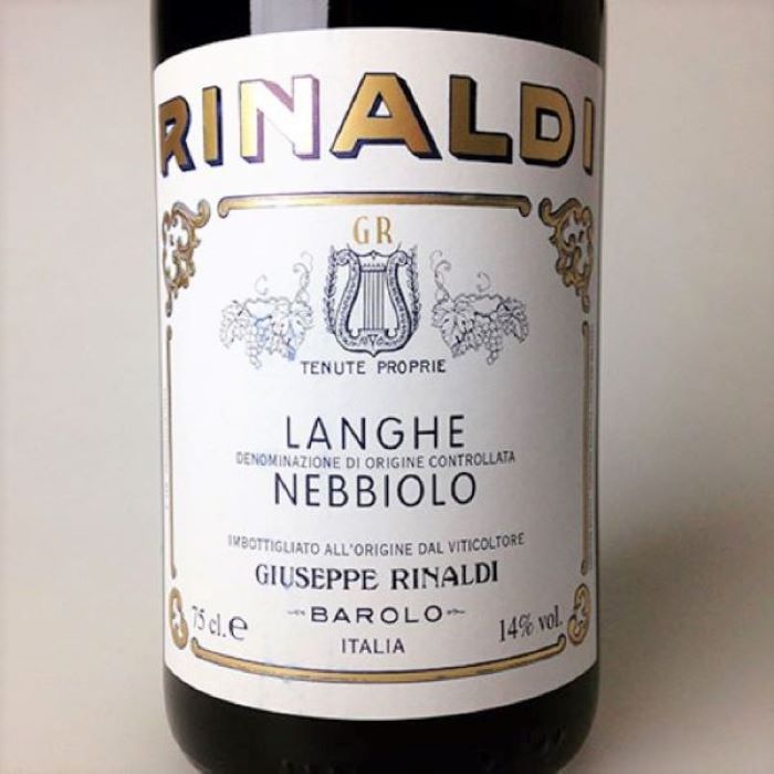 Piedmont Rarity: 2018 Giuseppe Rinaldi Langhe Nebbiolo – Crush