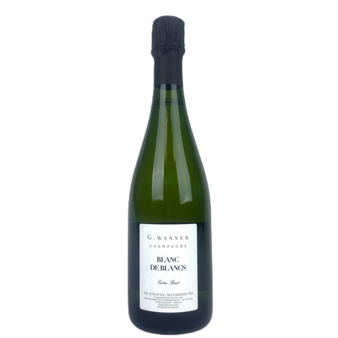 Don't Miss $50 Grower Champagne: <br>G. Wanner Blanc de Blancs Extra Brut XIX (2019 base)