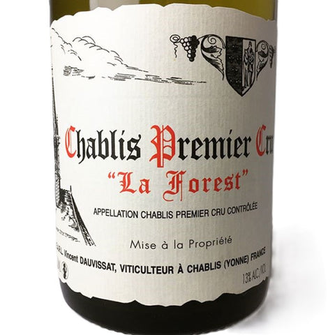 "This very powerful effort should be capable of rewarding up to a decade of cellaring"<br>2019 Dauvissat Chablis 1er Cru La Forest