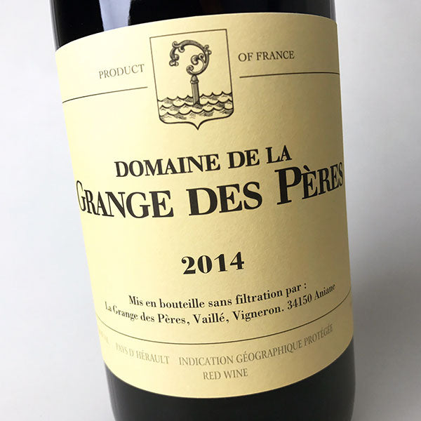 Seductive Grandeur 2014 Grange des Péres VDP l'Herault Seductive Grandeur 2014 Grange des Péres VDP l'Herault