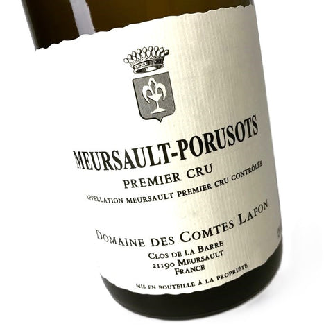 "This is classic Porusots in that it's very much built-to-age" <br>2021 Comtes Lafon Meursault 1er Cru Les Porusots