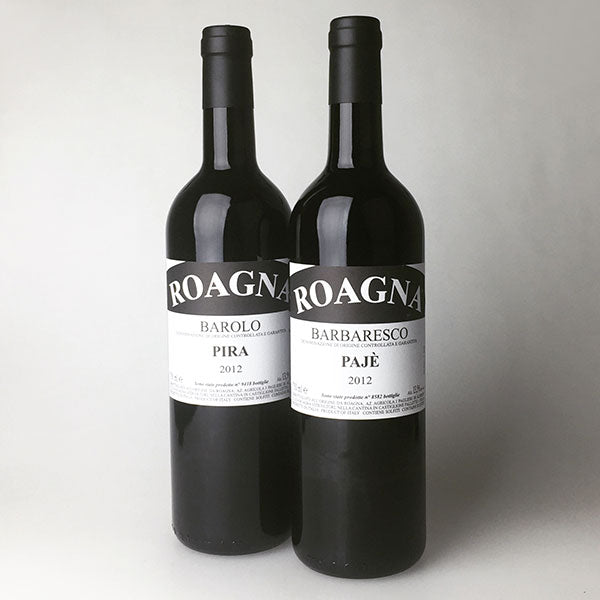2012 RoagnaBarbaresco Pajé & Barolo La Pira – Crush Wine & Spirits