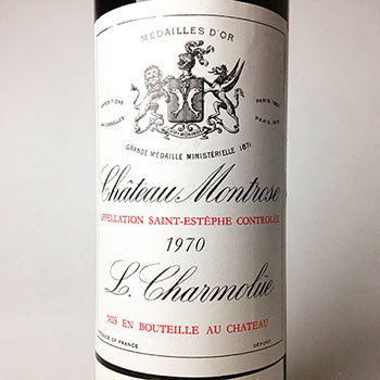 Monument of Bordeaux Classicism: 1970 Château Montrose St. Estèphe