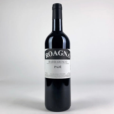 "This fabulous edition of the Pajè"<br>-2019 Roagna Barbaresco Pajè