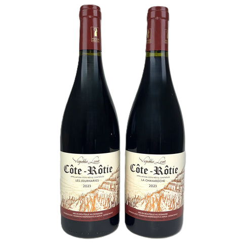 "It ranks among the most compelling addresses in Côte-Rôtie" <br>-2023 Levet Côte-Rôtie Les Journaries & La Chavaroche