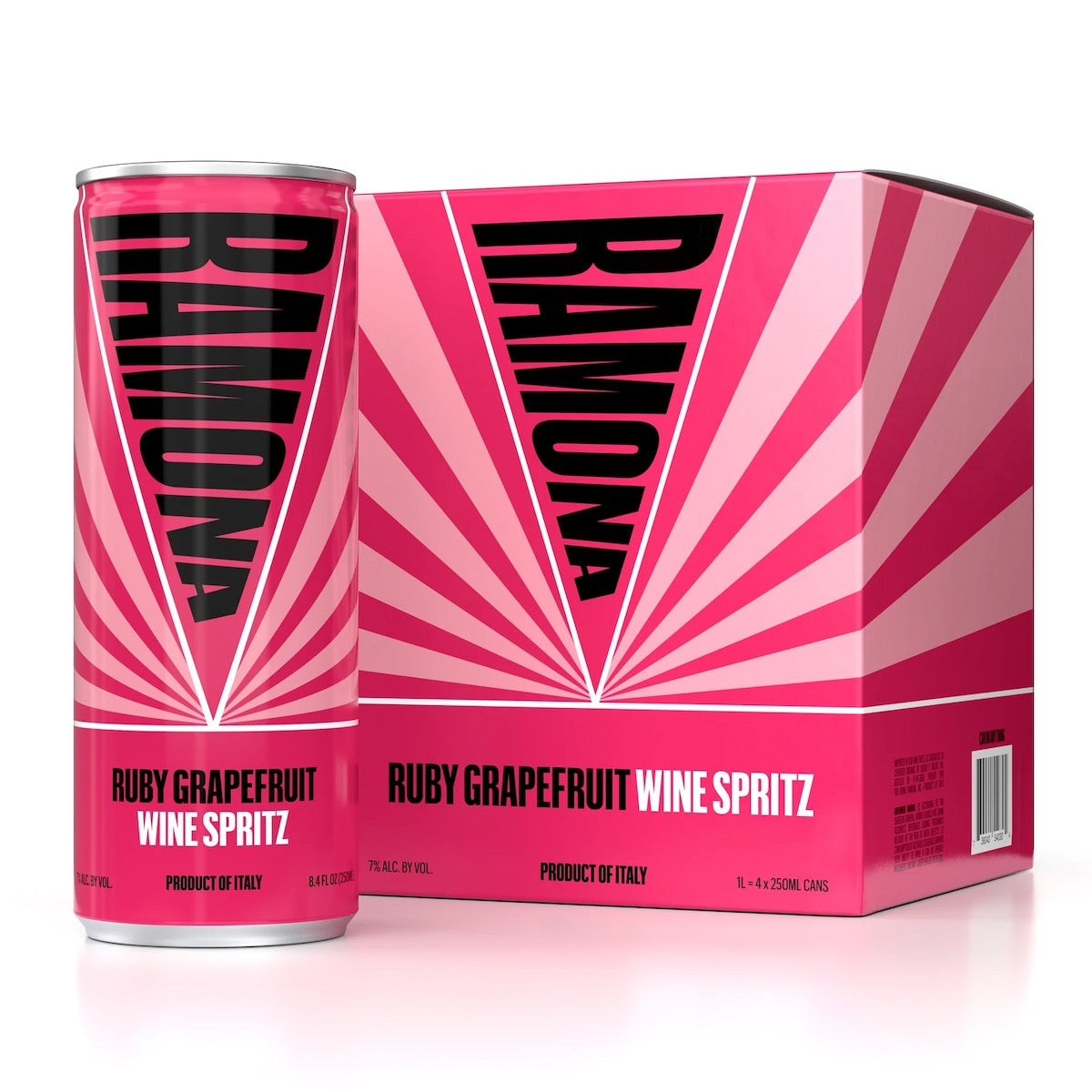Ramona Ruby Grapefruit Wine Spritz 4 x 250 ml