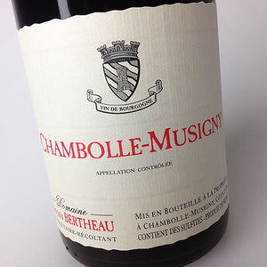 2014 Bertheau, F Chambolle-Musigny