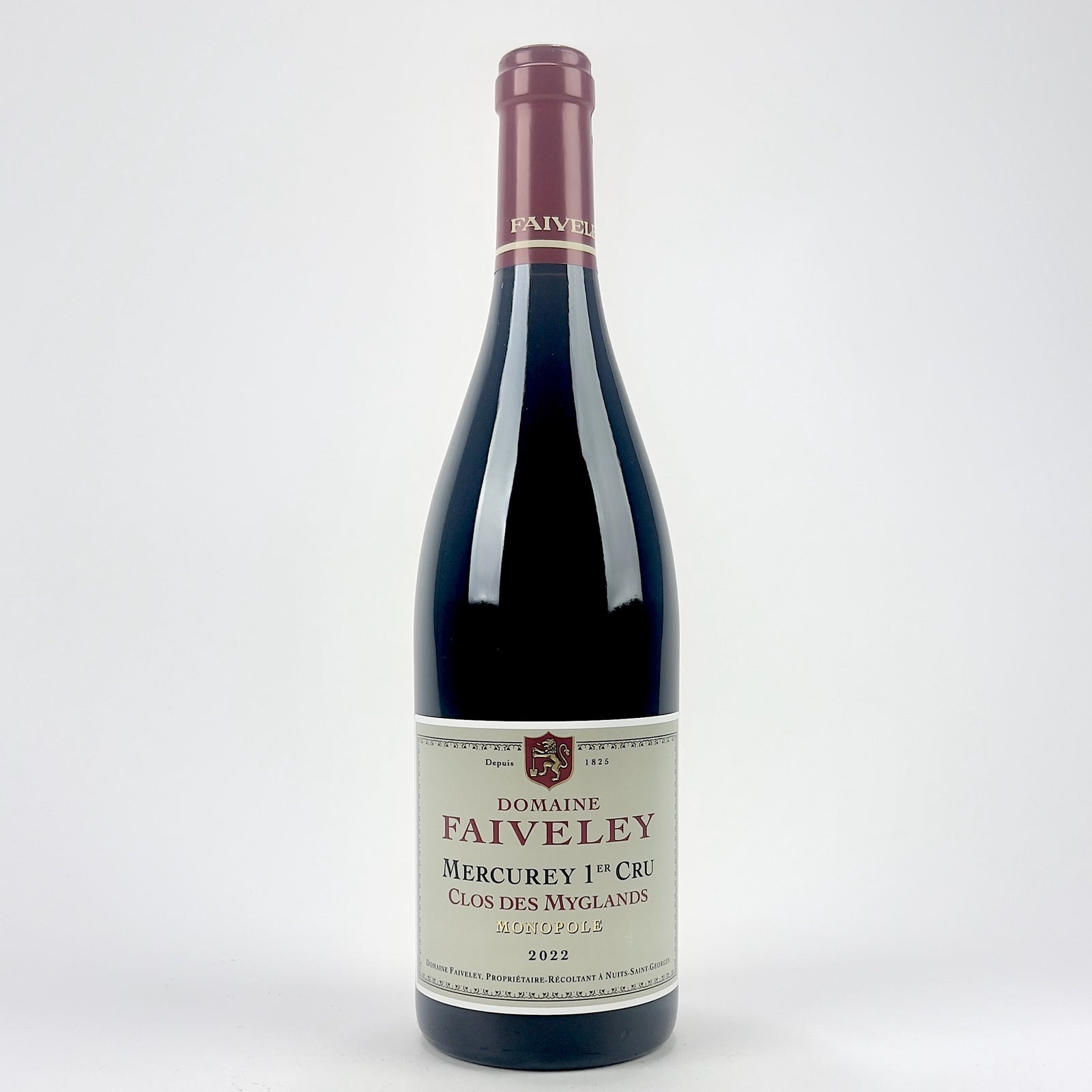 2022 Faiveley Mercurey 1er Cru Clos Des Myglands Rouge