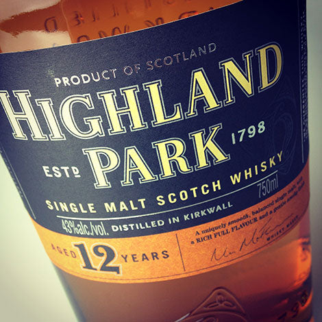 Highland Park Single Malt Scotch Aged 12 Years