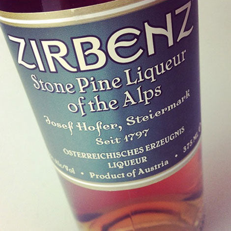 Zirbenz Stone Pine Liqueur 375 ml