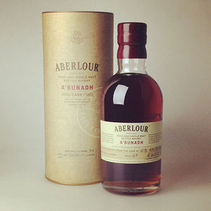 Aberlour Highland Single Malt Scotch Whisky A bunad