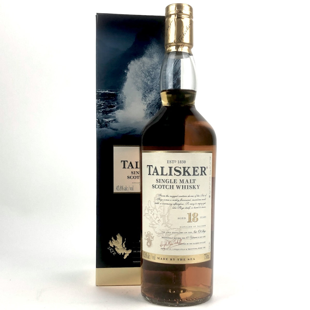 Talisker Single Malt Scotch Whisky aged 18 years (91.6 pf)