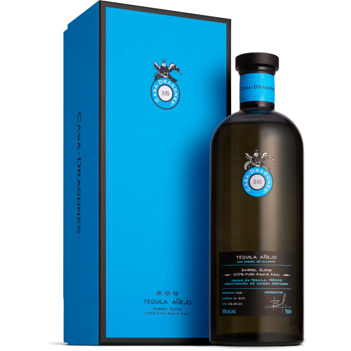 Tequila Casa Dragones Anejo Barrel Blend – Crush Wine & Spirits