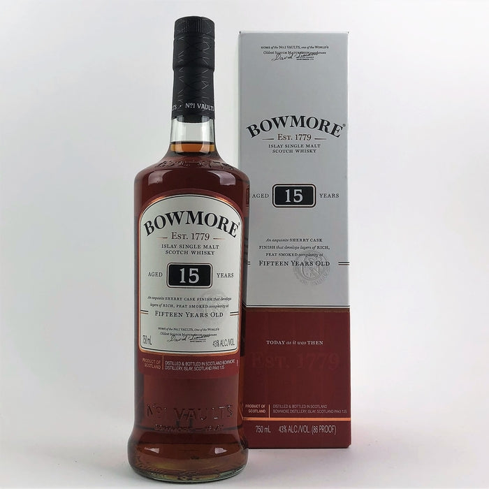 Bowmore Single Malt Scotch Darkest 15yr