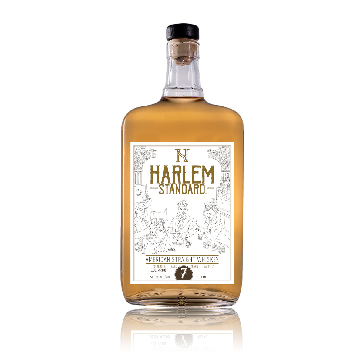 Harlem Standard American Straight Whiskey 7 Year Old Batch 001