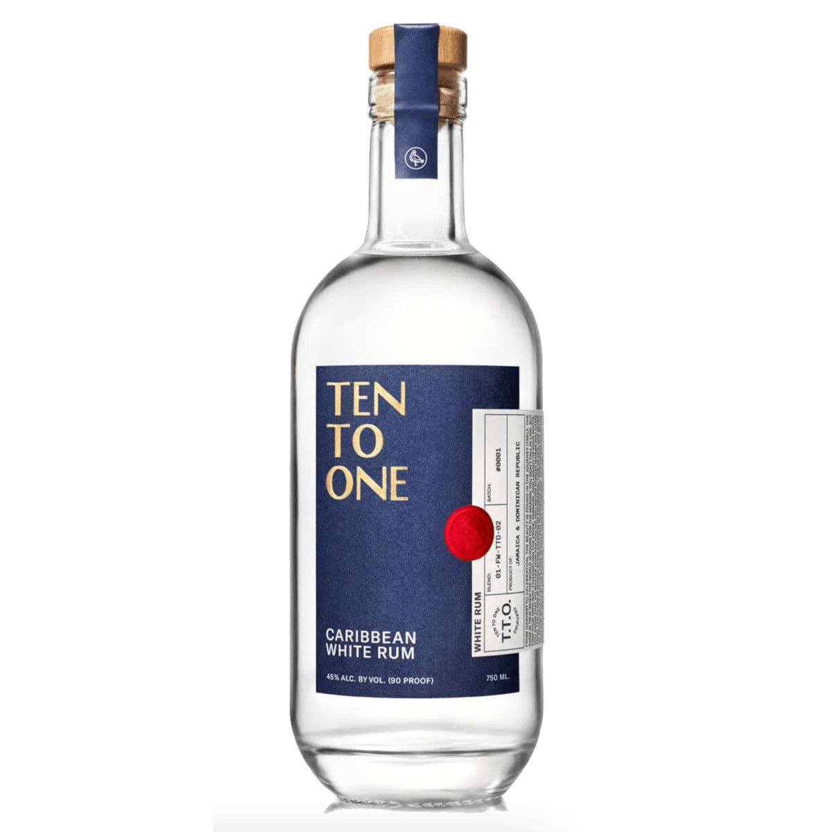 Ten to One Caribbean White Rum