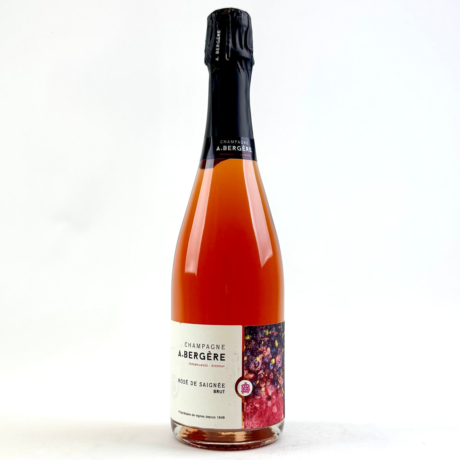NV Champagne A Bergere Rose de Saigne Brut