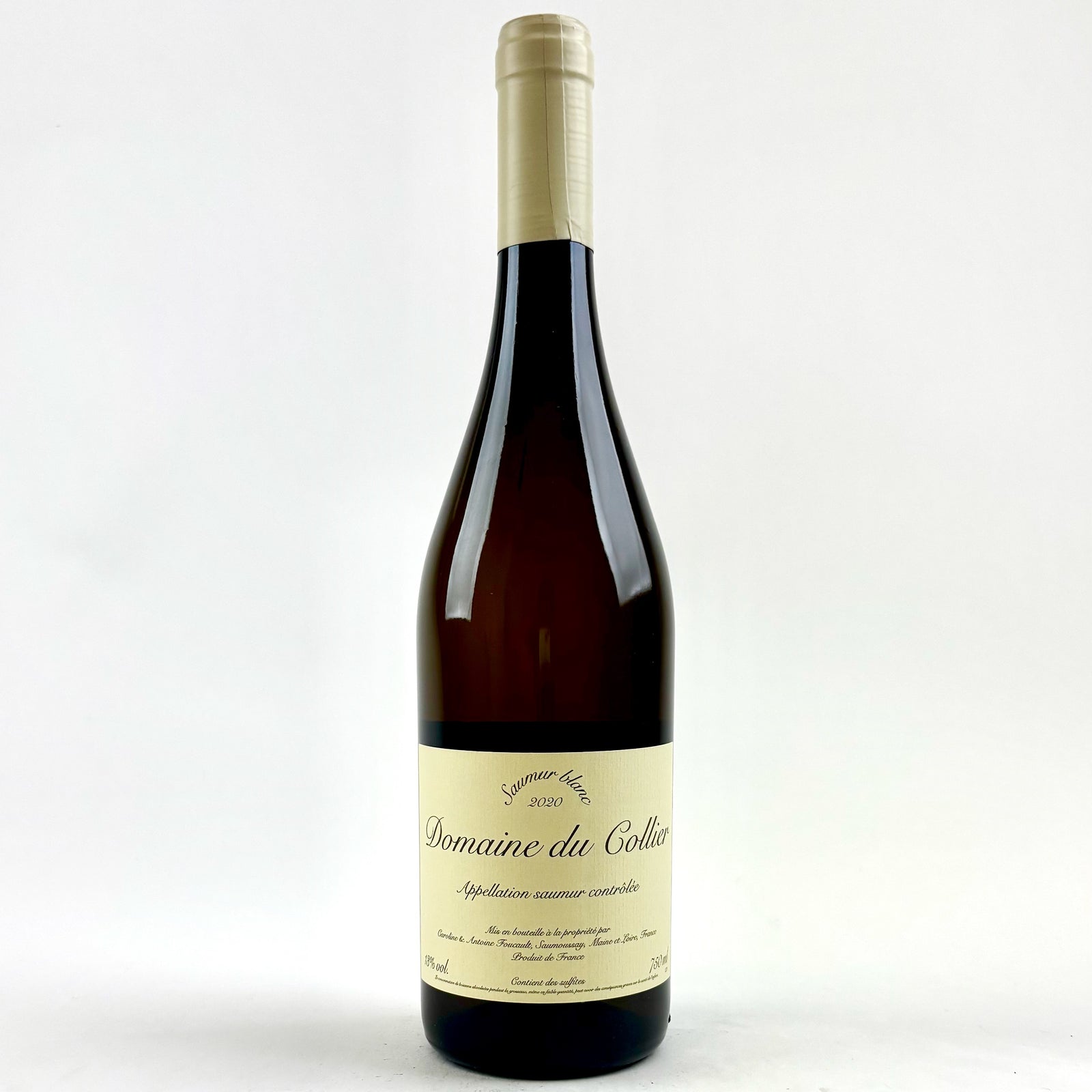 2020 Domaine du Collier Saumur Blanc