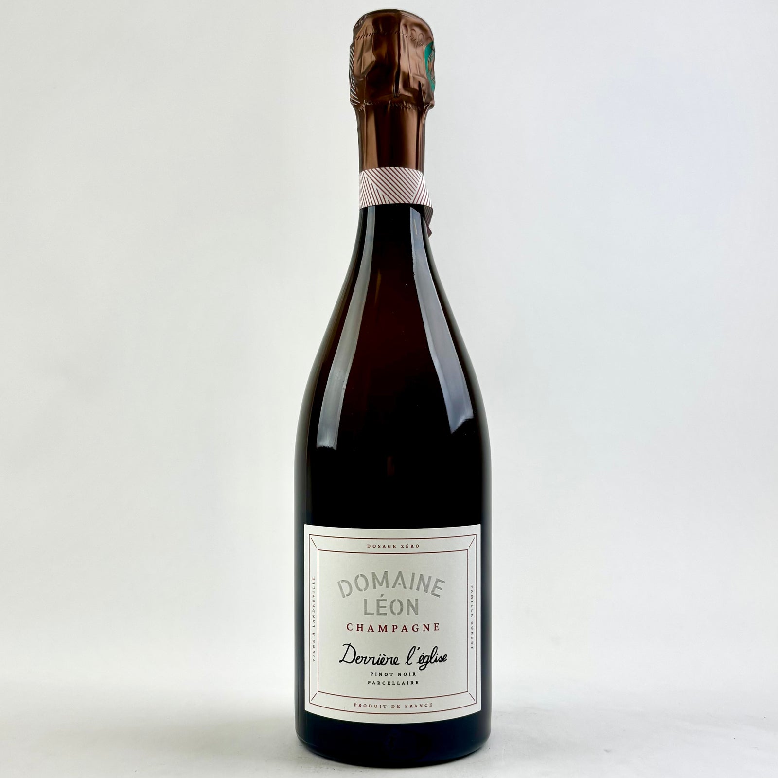 2021 Domaine Leon Champagne Derriere l'Eglise Blanc de Noirs Brut Nature