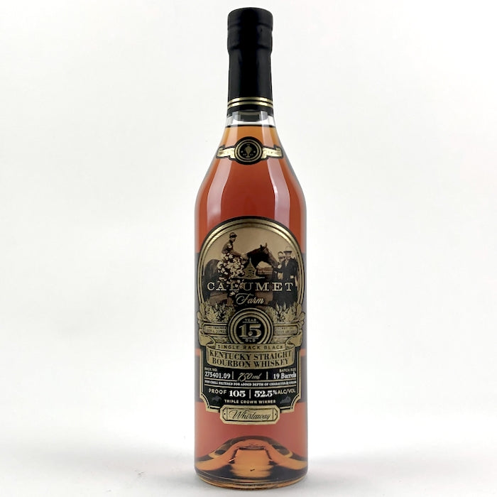 Spirit - Calumet Farm Bourbon Single Rack Black 15yr -