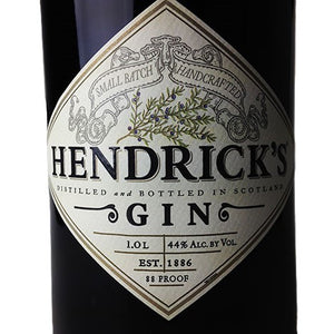 Spirit - Hendricks Gin 1.0 L - 083664868780