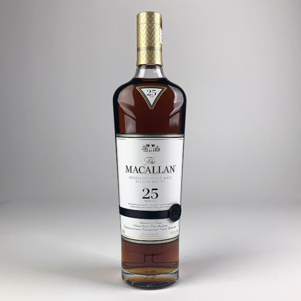 Spirit - Macallan 25 Year Old Single Malt Scotch finished in Sherry Oak Casks - 812066020607