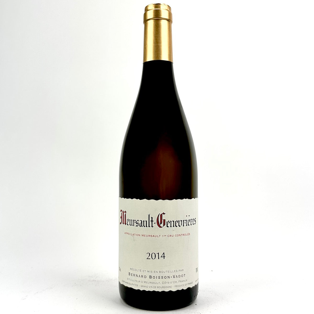 Wine - 2014 Boisson-Vadot Meursault Genevrieres -