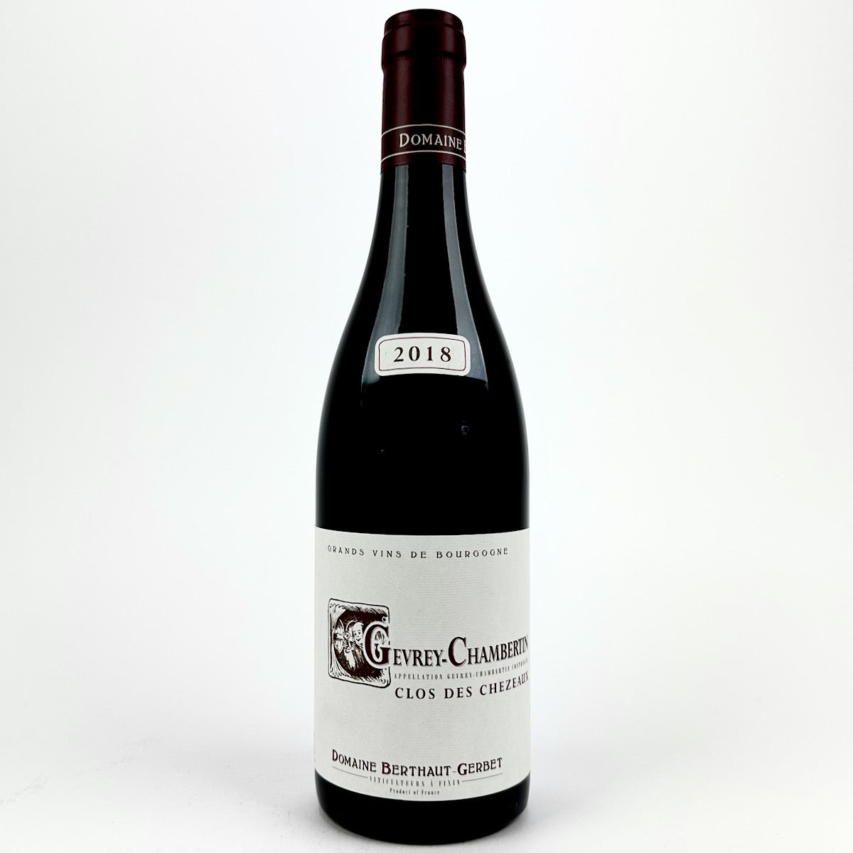 Wine - 2018 Berthaut-Gerbet Gevrey-Chambertin Clos de Chezeaux -