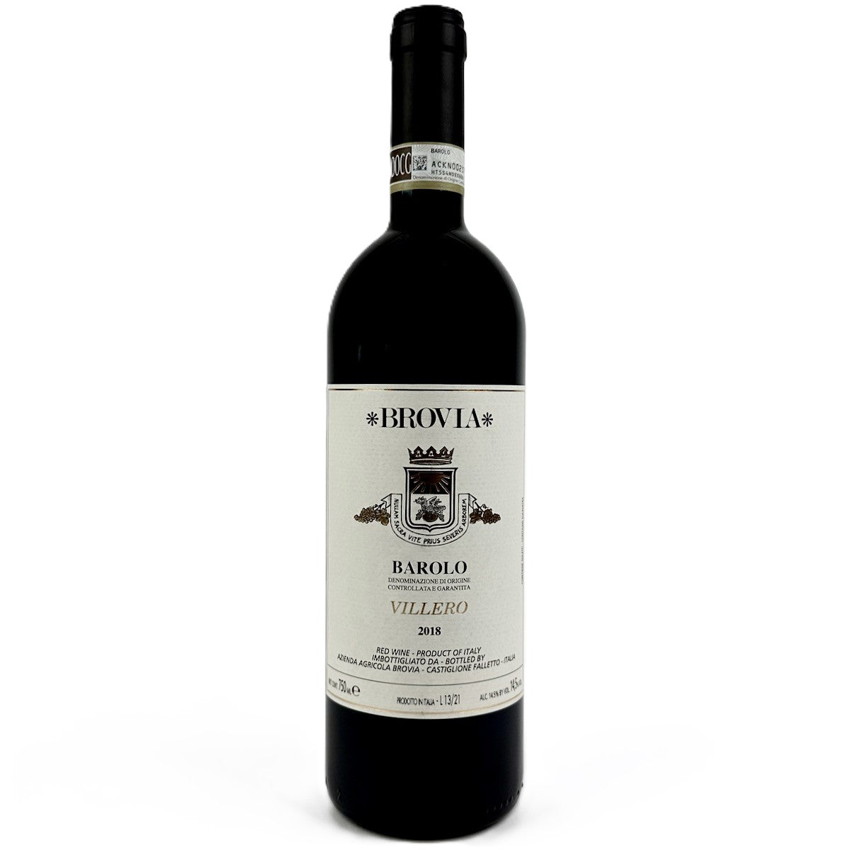 Wine - 2018 Brovia Barolo Villero - 811644010665