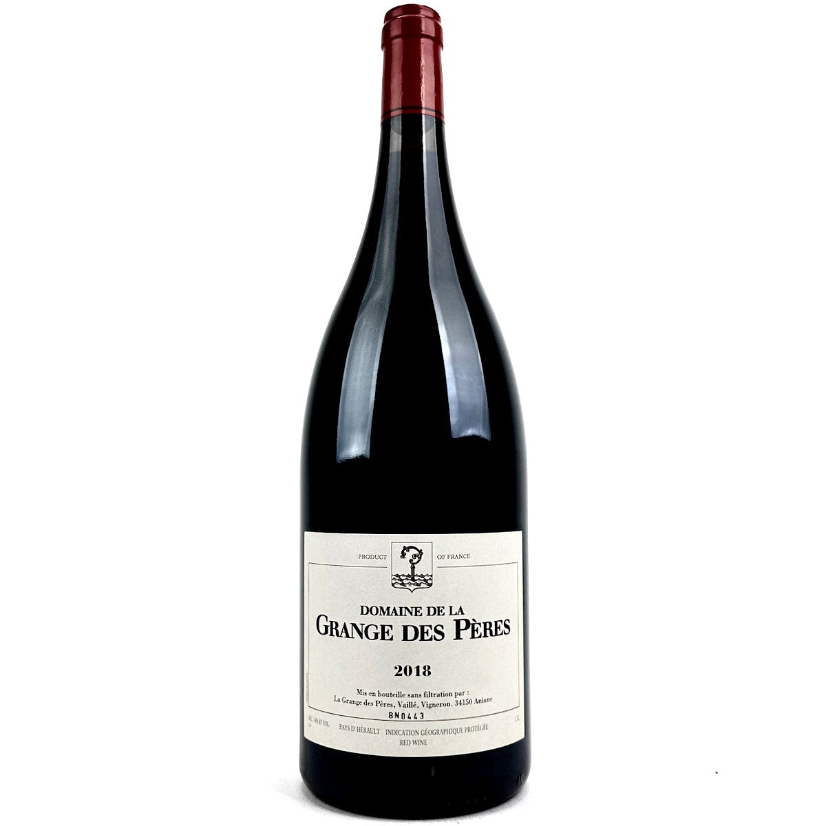 Wine - 2018 Domaine de la Grange des Peres Vin de Pays de l'Herault Rouge 1.5 L -
