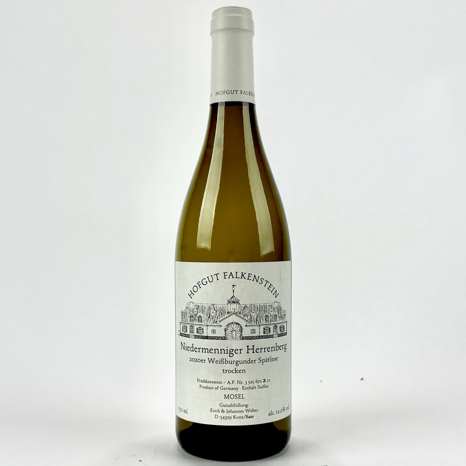 Wine - 2020 Falkenstein Weissburgunder Niedermenniger Herrenberg -