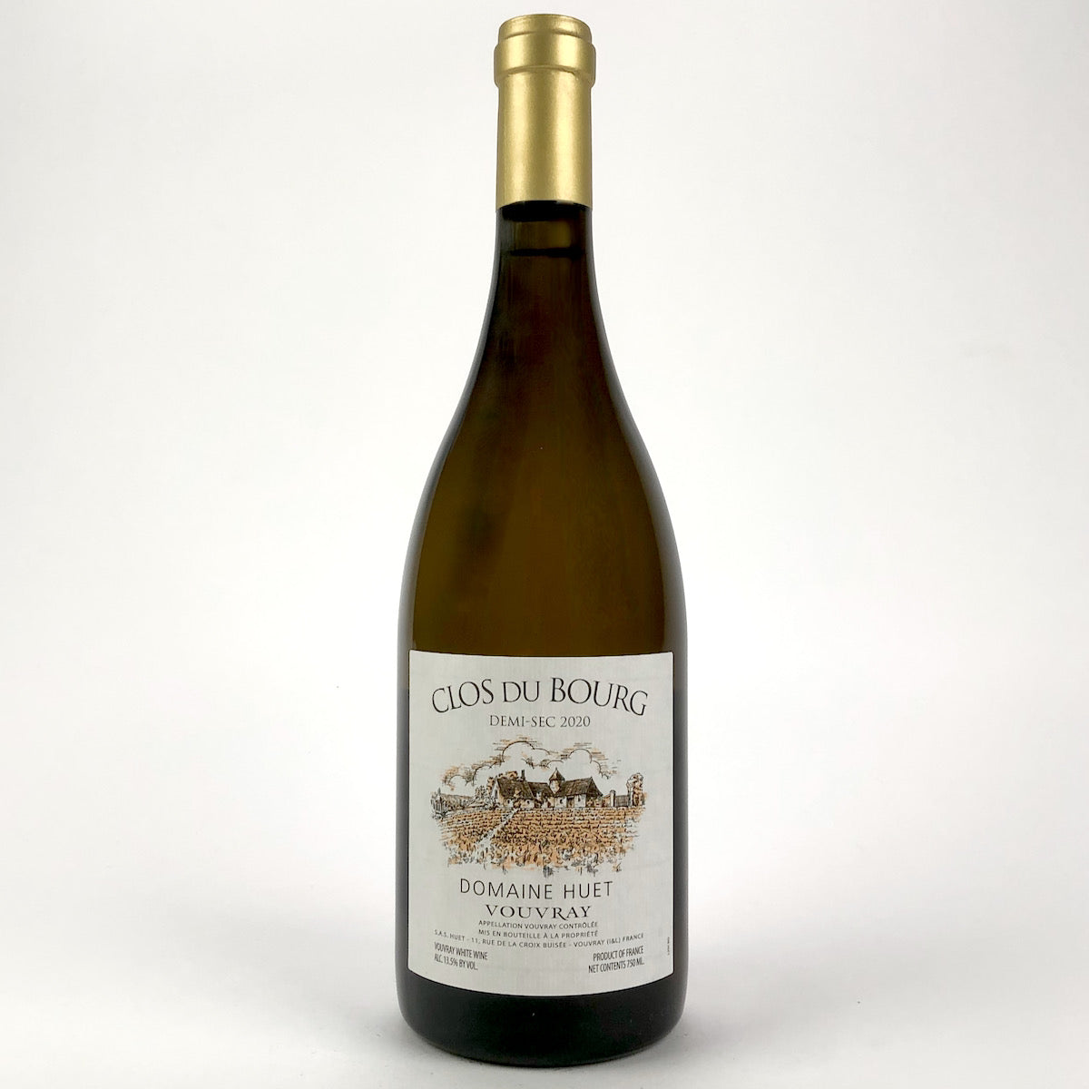 Wine - 2020 Huet Vouvray Clos du Bourg Demi-Sec -