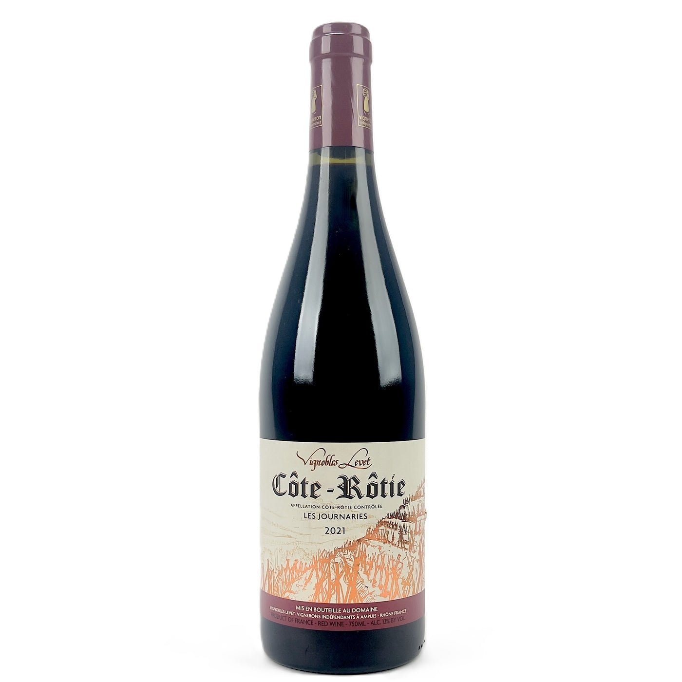 Wine - 2021 Levet Cote Rotie Les Journaries - 811644010900