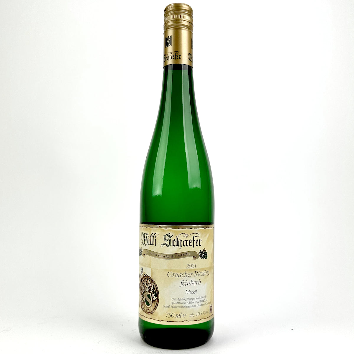 Wine - 2021 Schaefer, Willi Riesling Graacher Feinherb - 747736543783