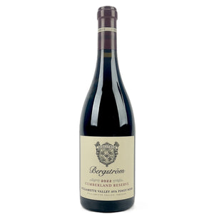 Wine - 2022 Bergstrom Pinot Noir Cumberland Reserve -