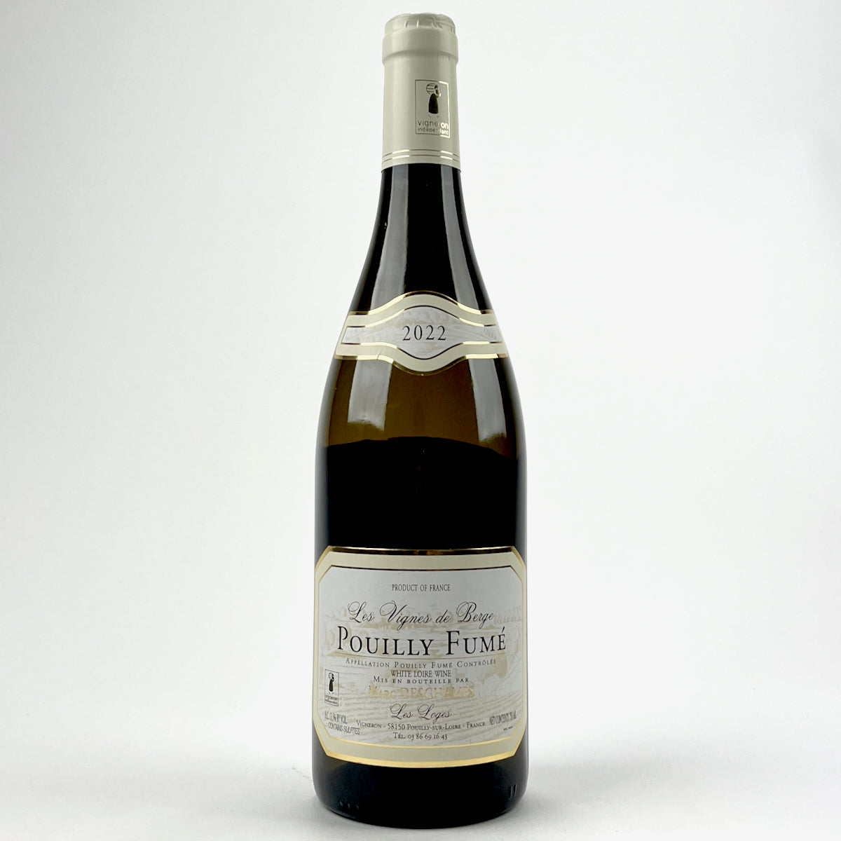 Wine - 2022 Deschamps Pouilly-Fume Les Vignes de Berge - 855152001494