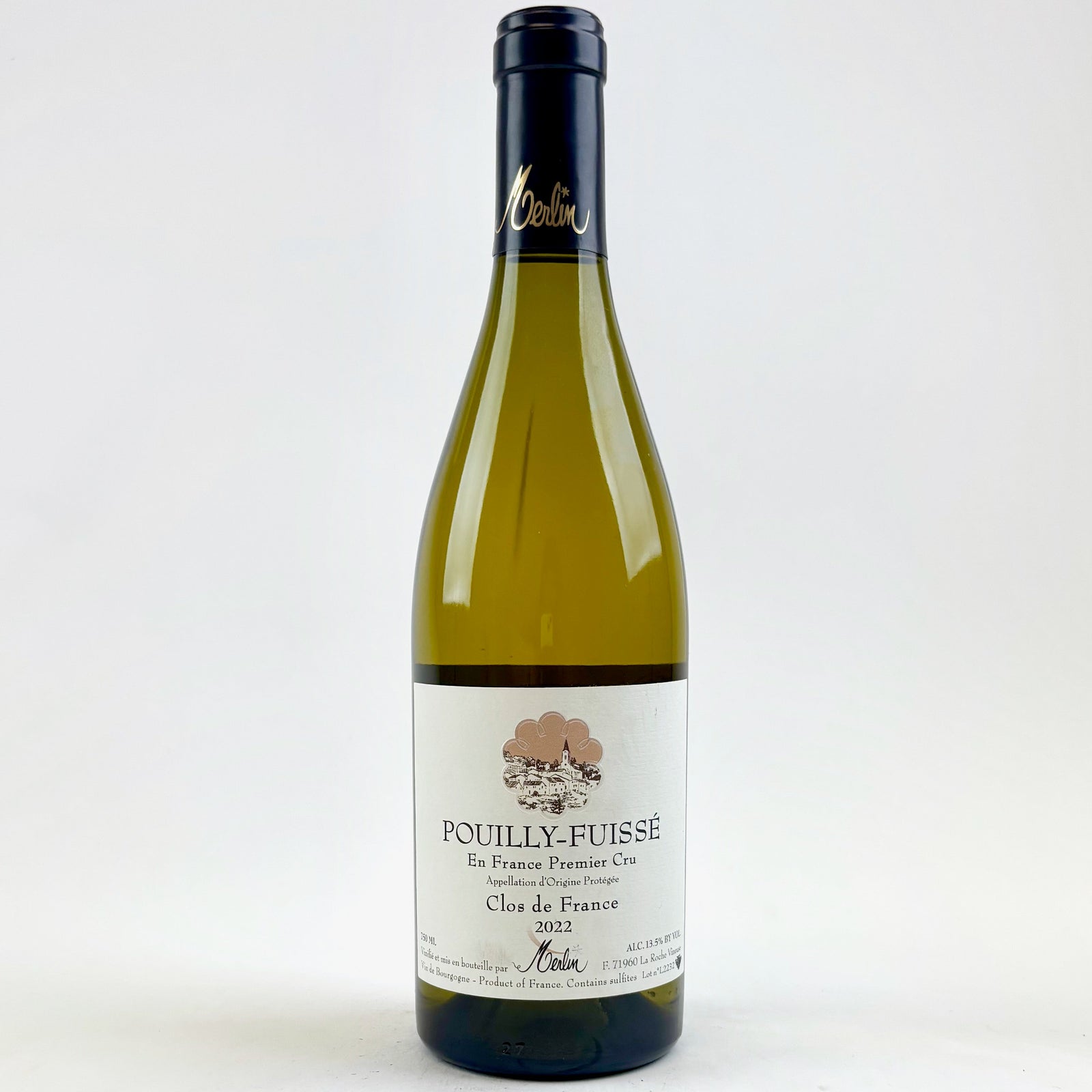 Wine - 2022 Merlin, Olivier Pouilly-Fuisse Clos de France - 3554770152126