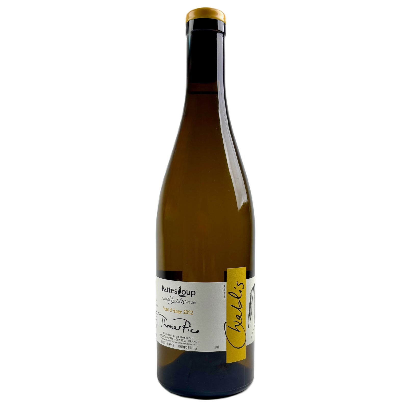Wine - 2022 Pattes-Loup Chablis Vent d'Ange Mise Tardive -