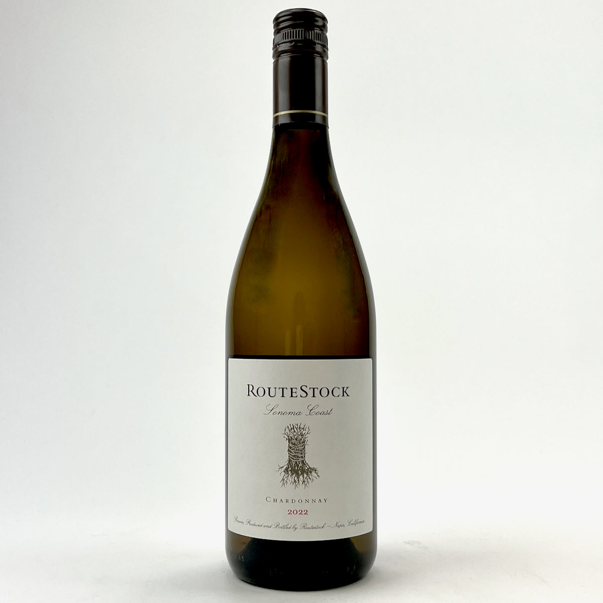 Wine - 2022 RouteStock Chardonnay Sonoma Coast - 720815042339