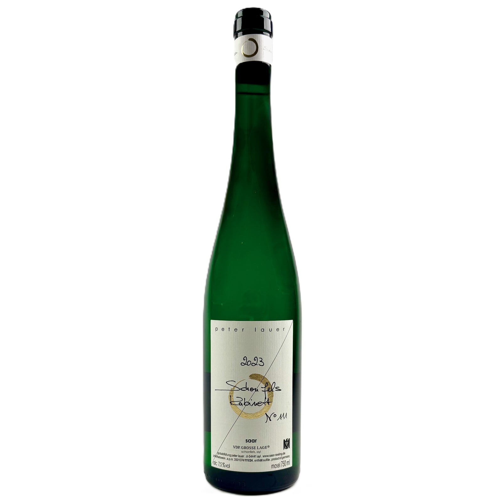 Wine - 2023 Lauer Riesling Kabinett Schonfels No. 111 -
